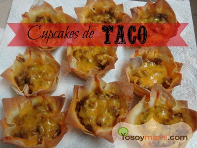 YoSoyMami en la Cocina: Cupcakes de Taco | @yosoymamipr
