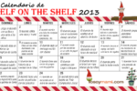 Calendario de Actividades Para el Duende Elf on the Shelf | @yosoymamipr