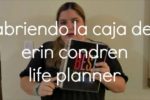 Abriendo la Caja del Erin Condren Life Planner {Video} | @yosoymamipr