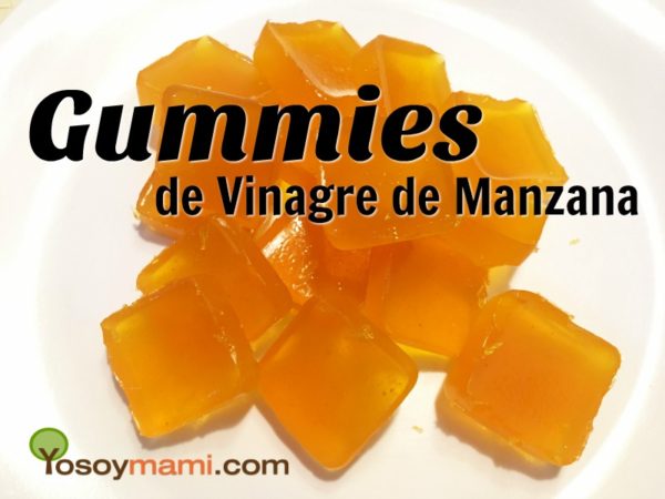 Gummies de Vinagre de Manzana {Receta} | @yosoymamipr