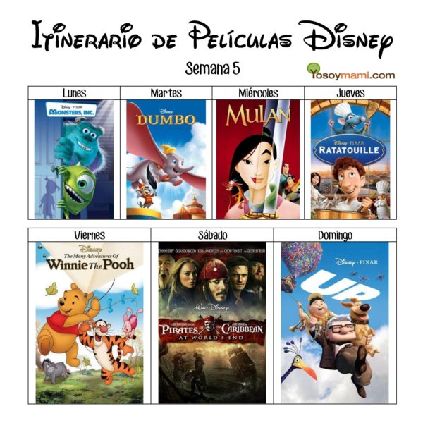 Reto de Películas Disney - Semana 5 | YoSoyMami