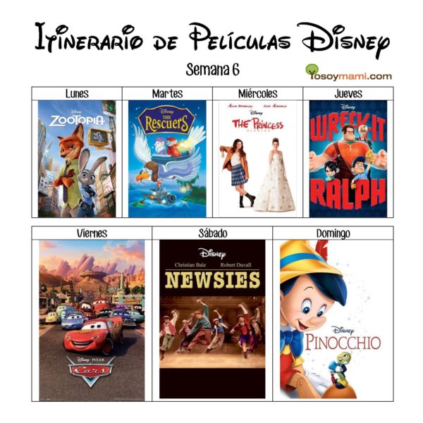 Reto de Películas Disney - Semana 6 | YoSoyMami