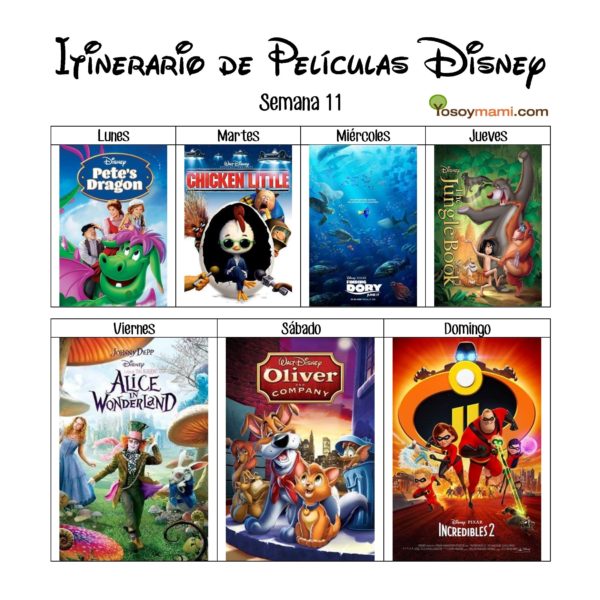 Reto de Películas Disney – Semana 11 | YoSoyMami